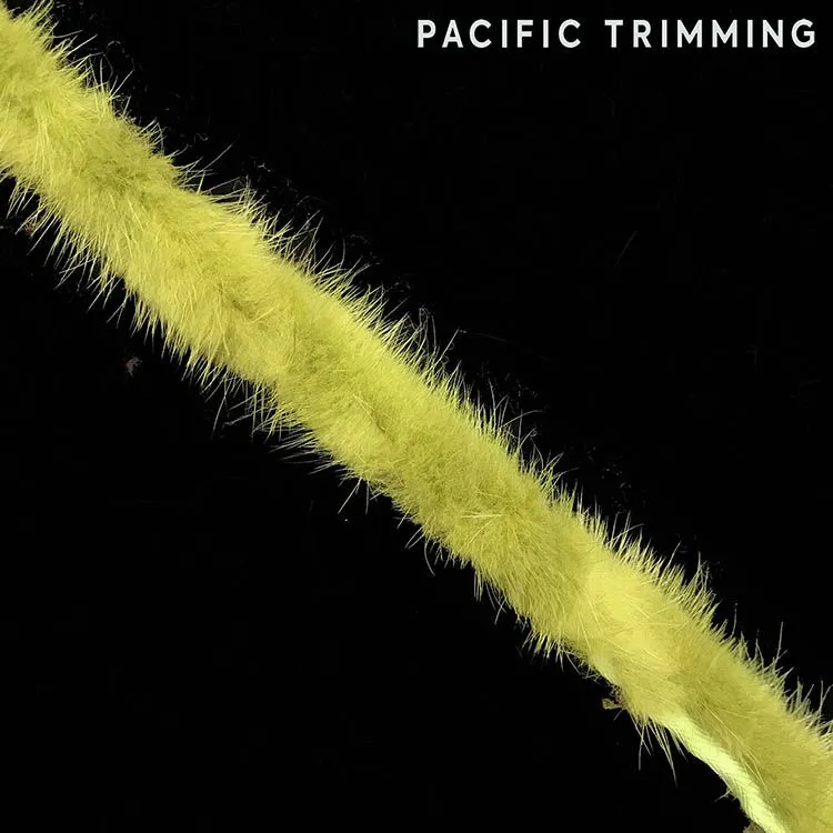 Soft Mink Fur Trims in Multiple Colors