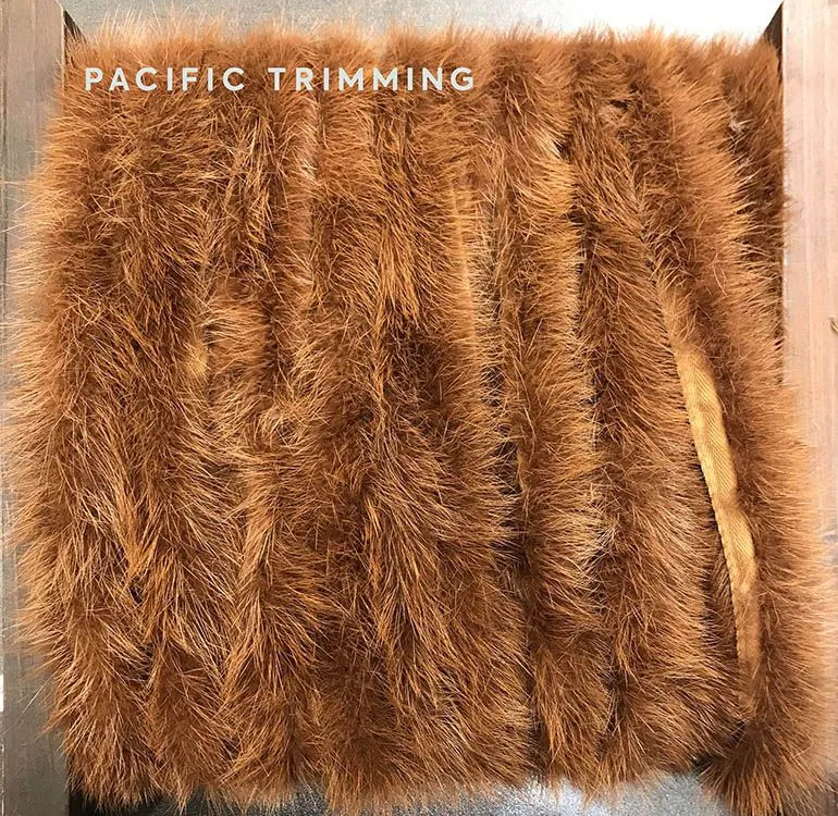 Soft Mink Fur Trims in Multiple Colors