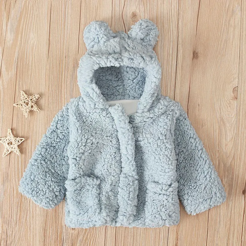 Soft Plush Bear Coat