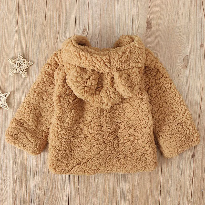 Soft Plush Bear Coat