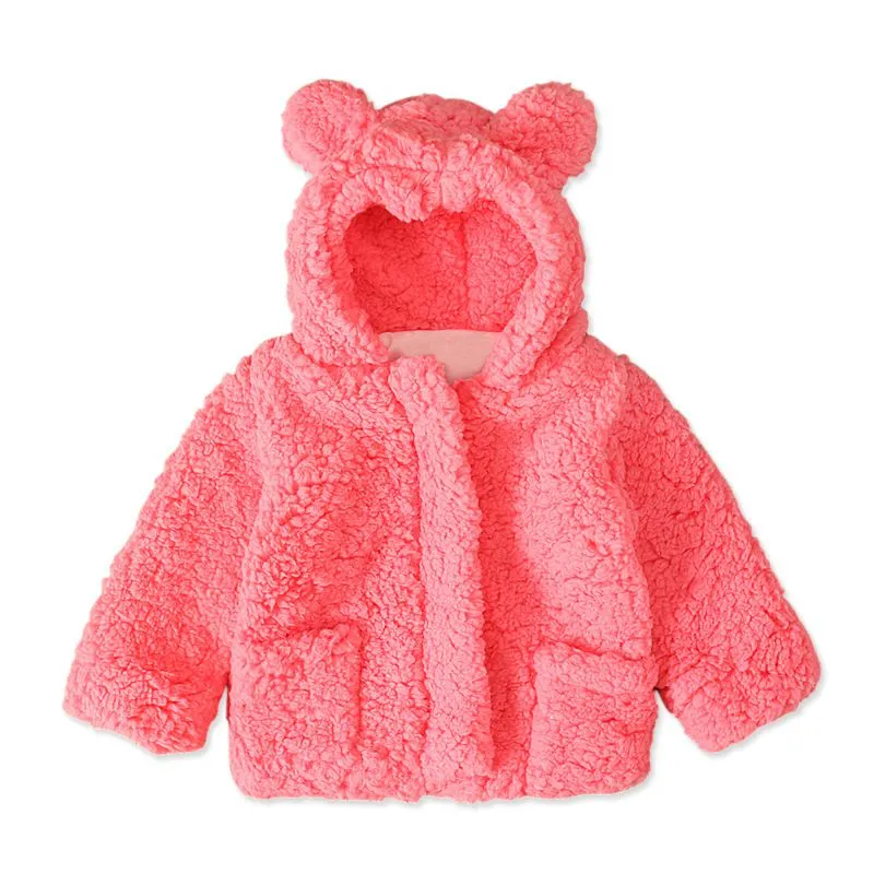 Soft Plush Bear Coat