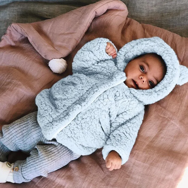 Soft Plush Bear Coat
