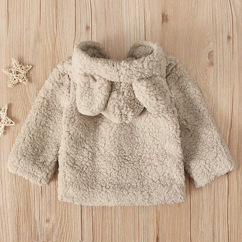 Soft Plush Bear Coat