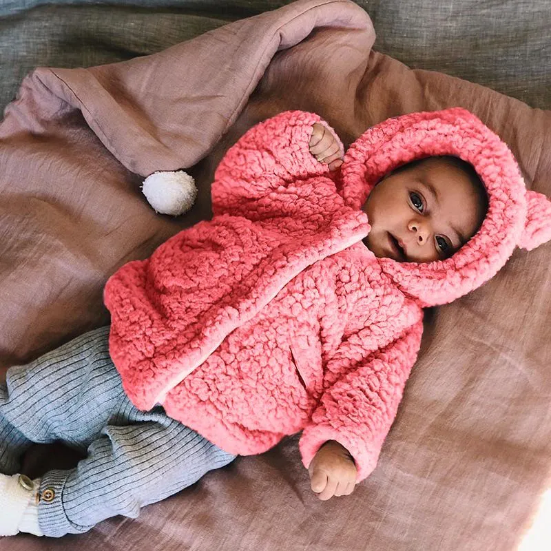 Soft Plush Bear Coat