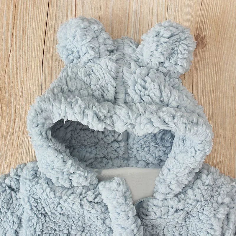 Soft Plush Bear Coat