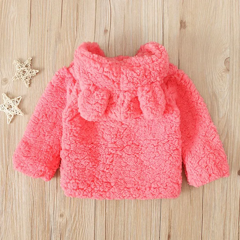 Soft Plush Bear Coat