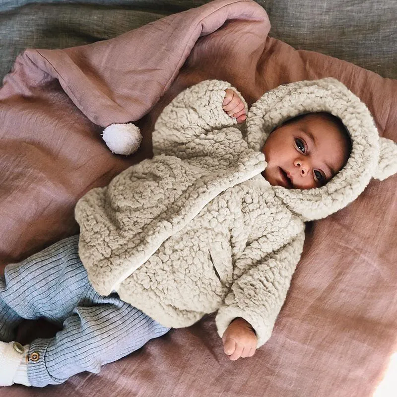 Soft Plush Bear Coat