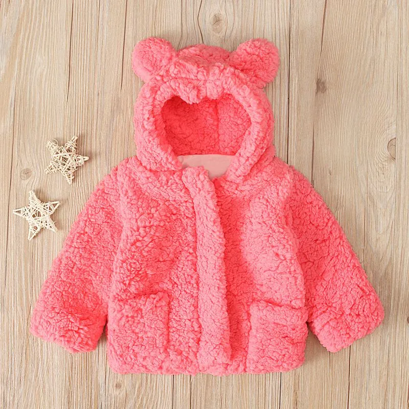 Soft Plush Bear Coat