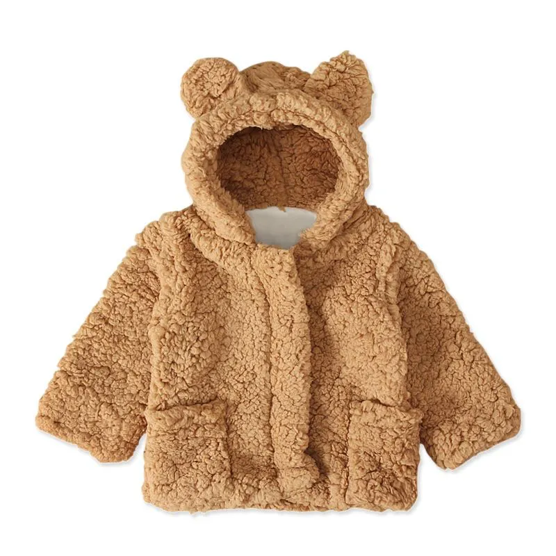 Soft Plush Bear Coat