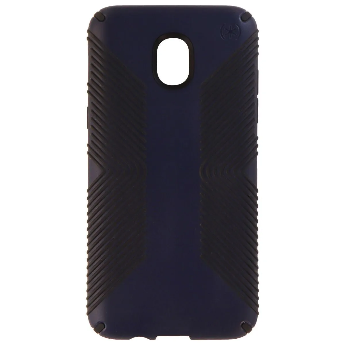 Speck Presidio Grip Hybrid Case for Galaxy J3 (3rd Gen) / J3 V - Dark Blue/Black