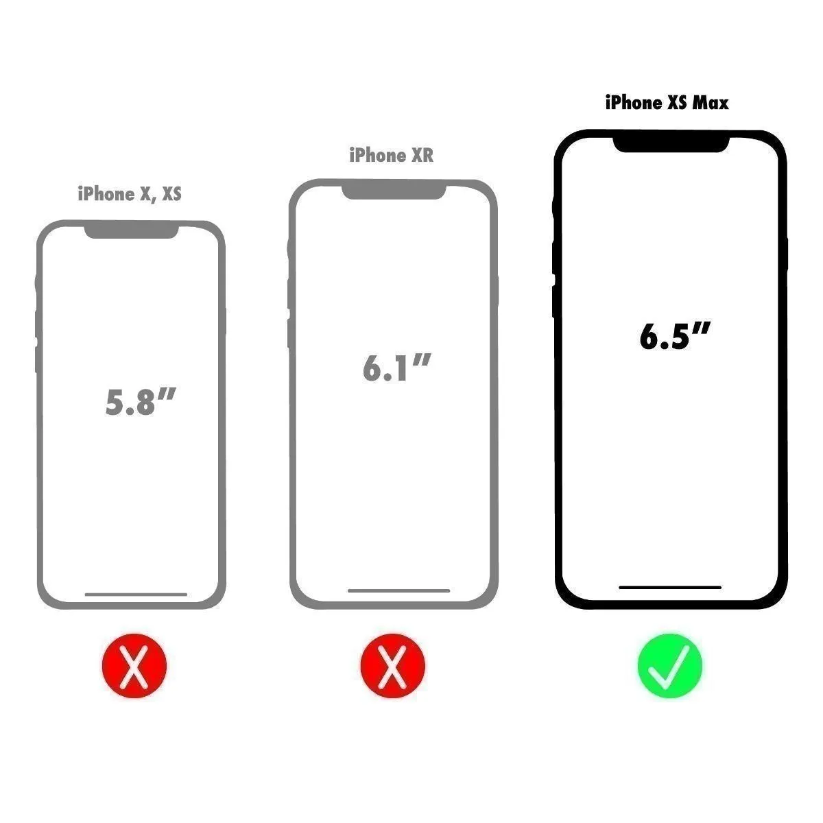 Speck Presidio Show Series Case for Apple iPhone XS Max - Clear/Black