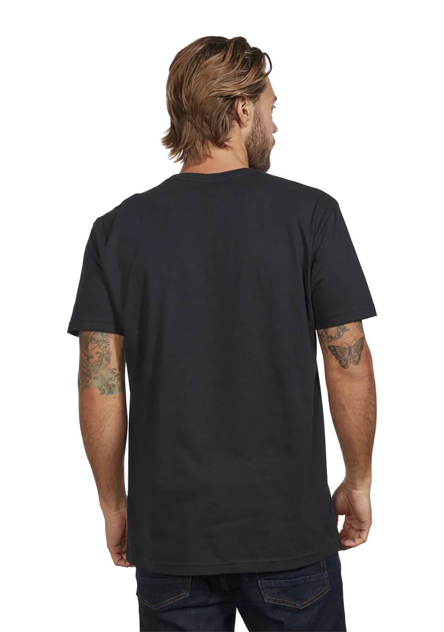 Stay Frothy Repreve® T-Shirt - Black / White