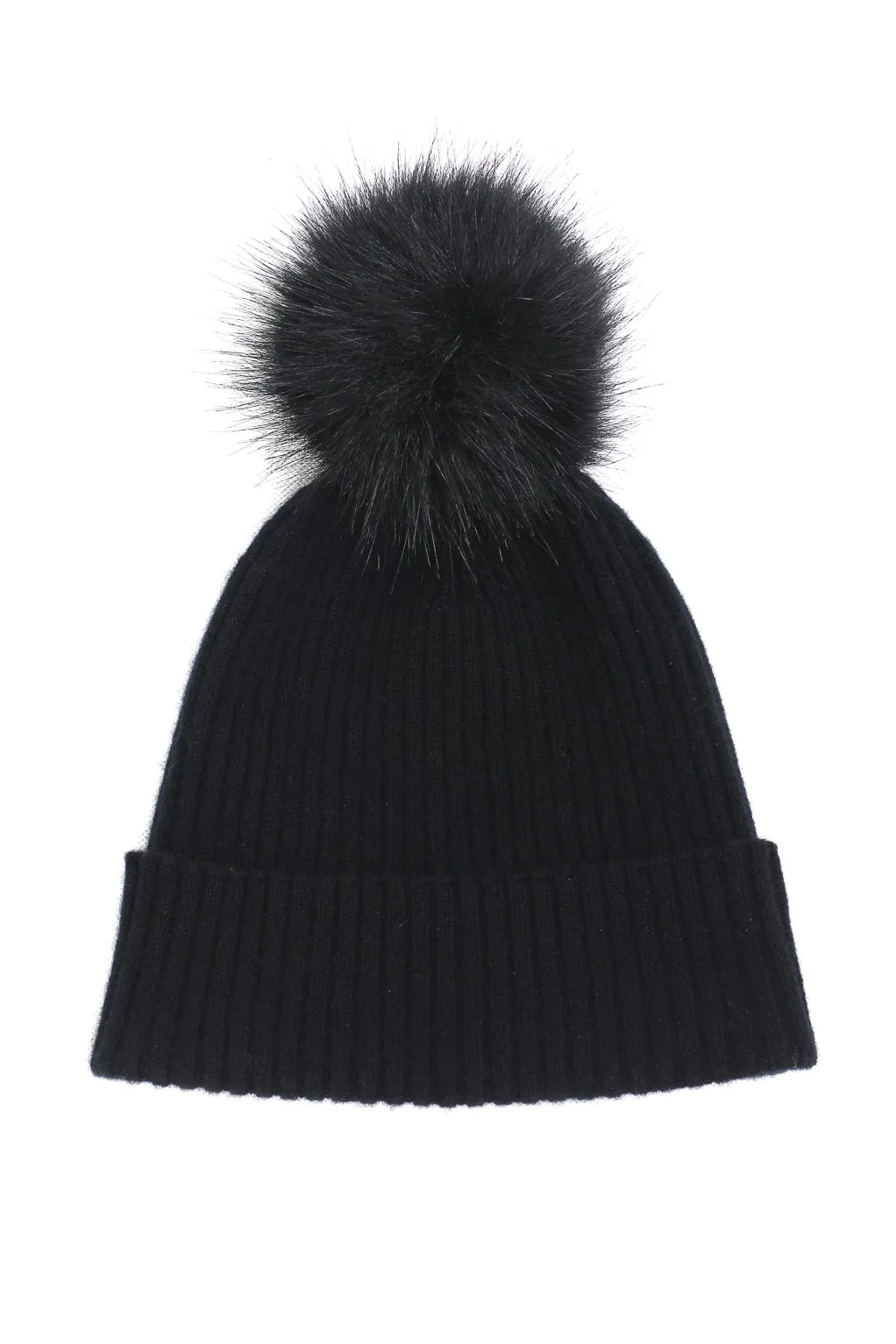 Sustainable Cashmere Hat - Black