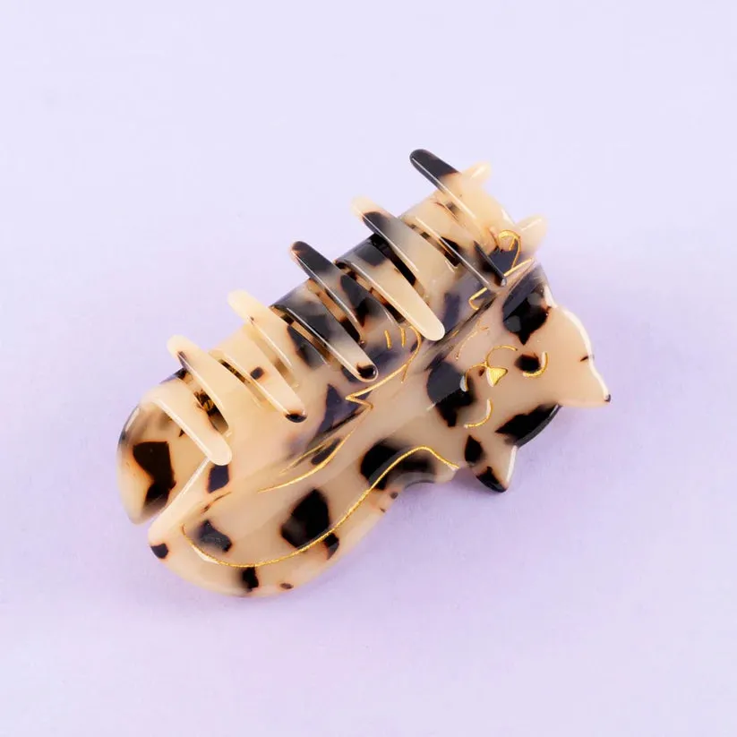 Tabby Cat Hair Clip