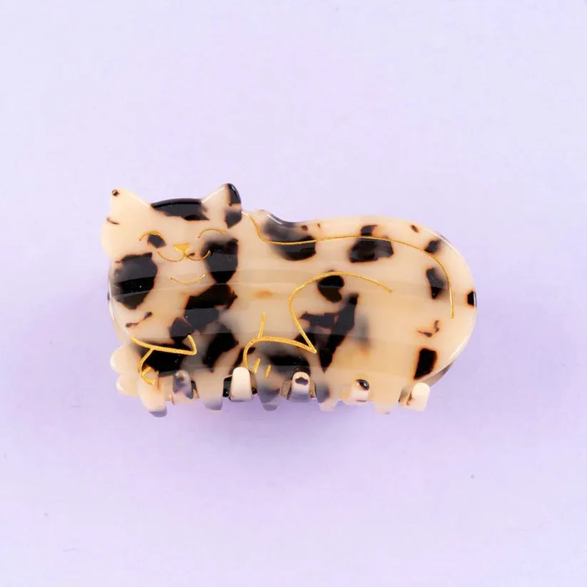 Tabby Cat Hair Clip