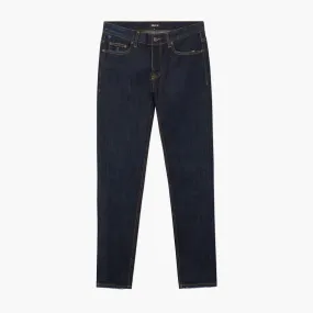 Tapered Selvedge Denim Dark Blue