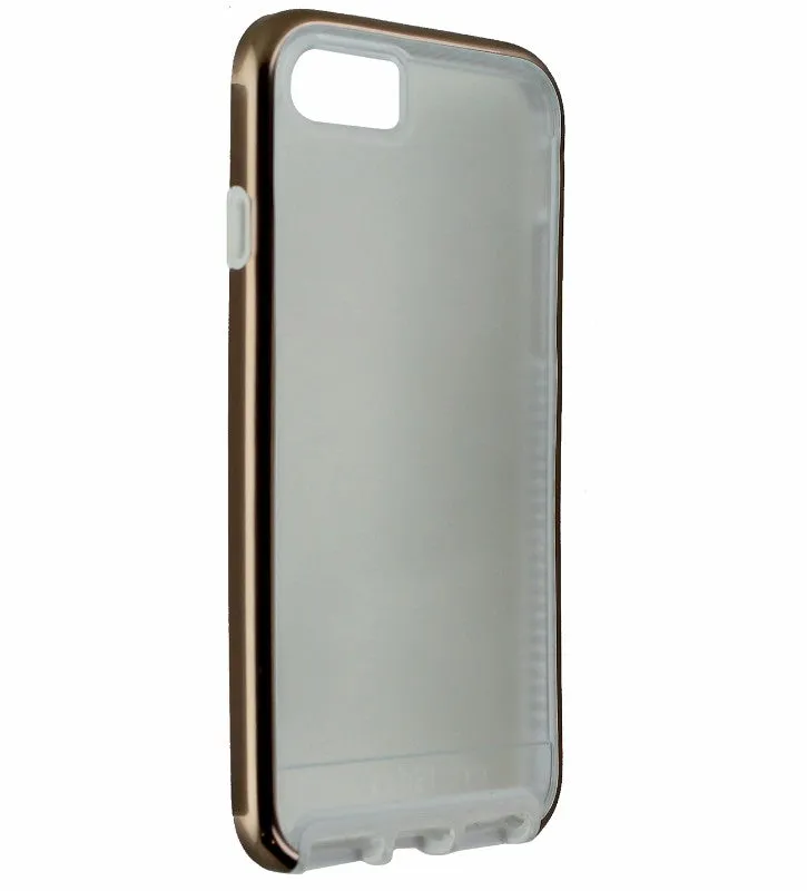 Tech21 Evo Elite Hard Case for Apple iPhone 8 & 7 - Frost / Rose Gold / White