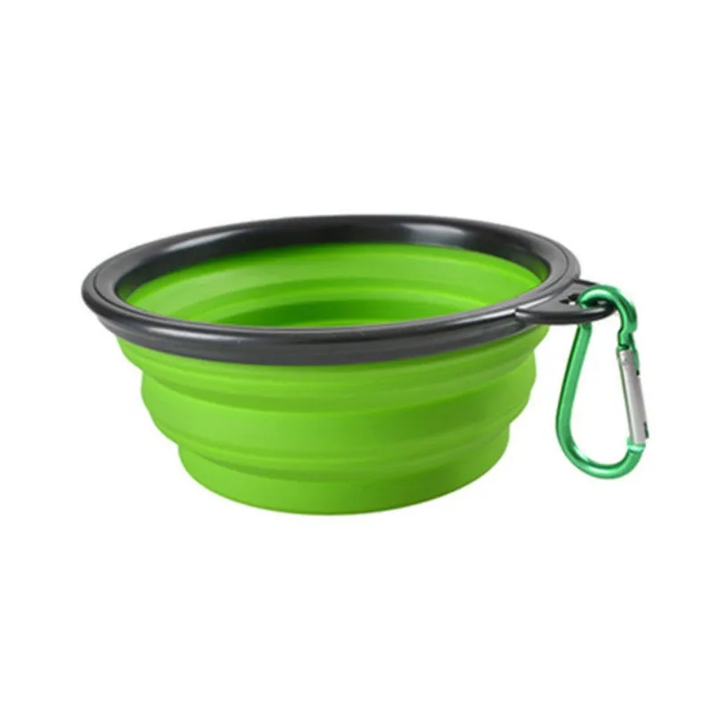 TravelFriendly Pet Food Bowl Collapsible  Resilient Dish for Pets