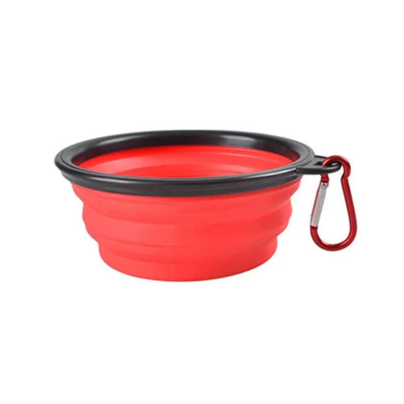 TravelFriendly Pet Food Bowl Collapsible  Resilient Dish for Pets
