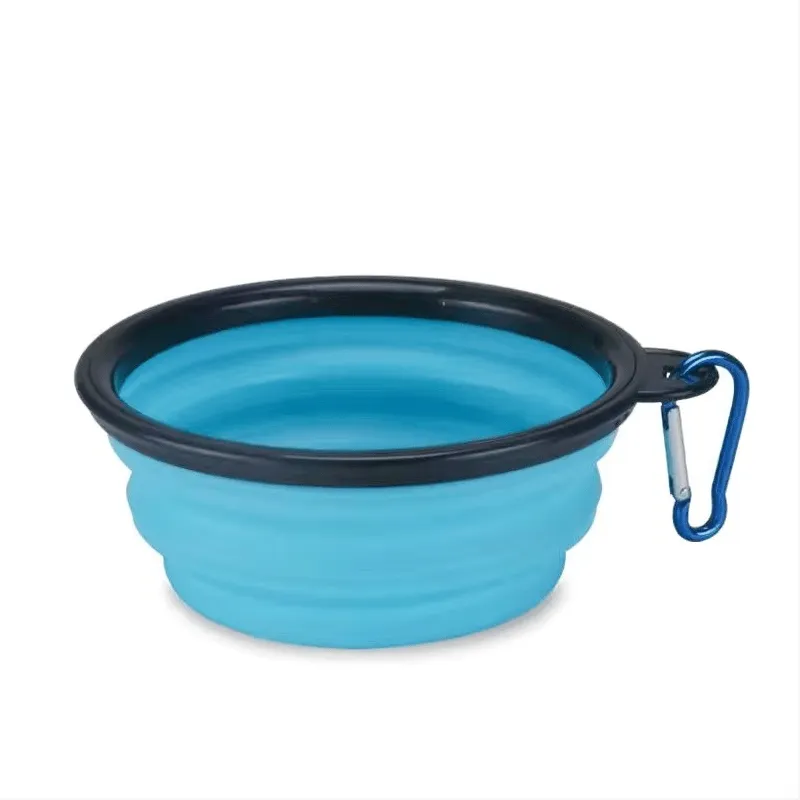 TravelFriendly Pet Food Bowl Collapsible  Resilient Dish for Pets