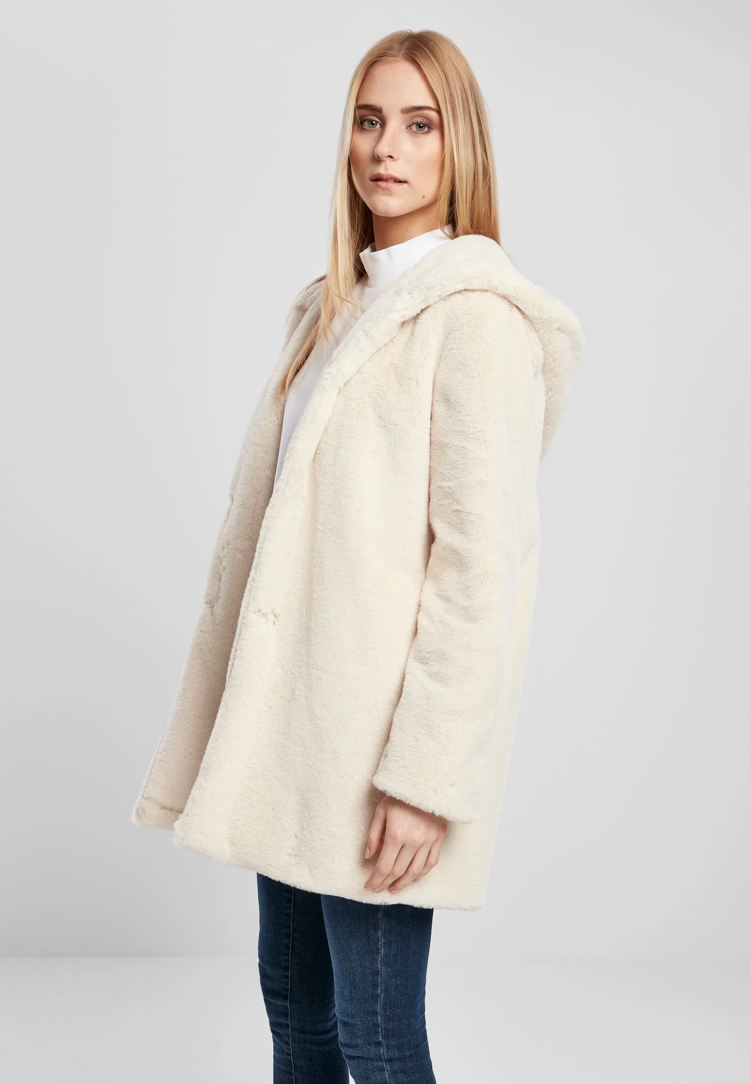 UC Hooded Teddy Coat