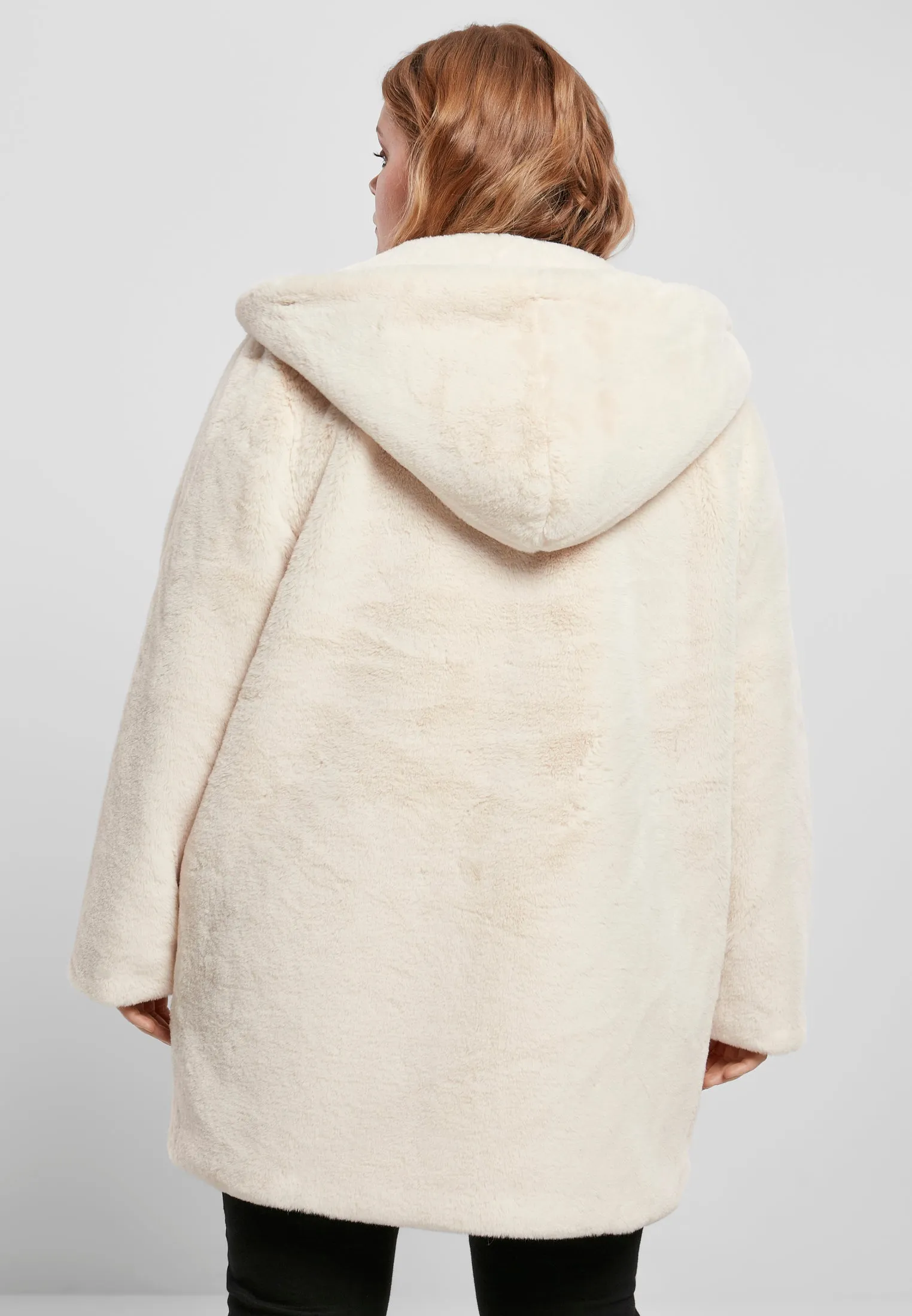 UC Hooded Teddy Coat