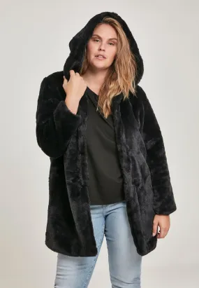 UC Hooded Teddy Coat