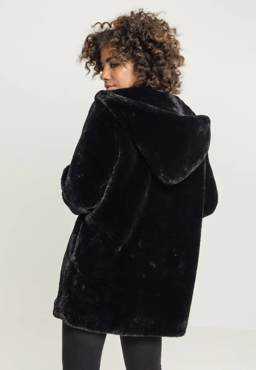UC Hooded Teddy Coat