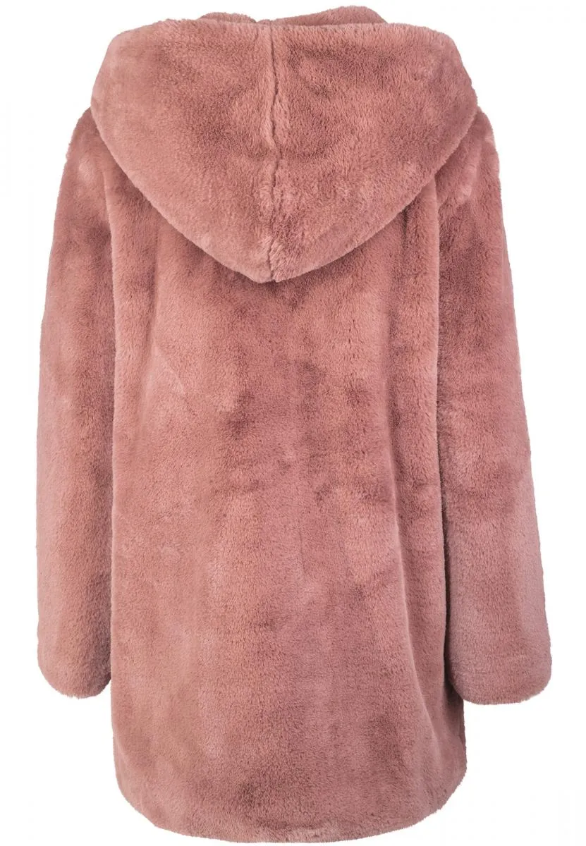 UC Hooded Teddy Coat