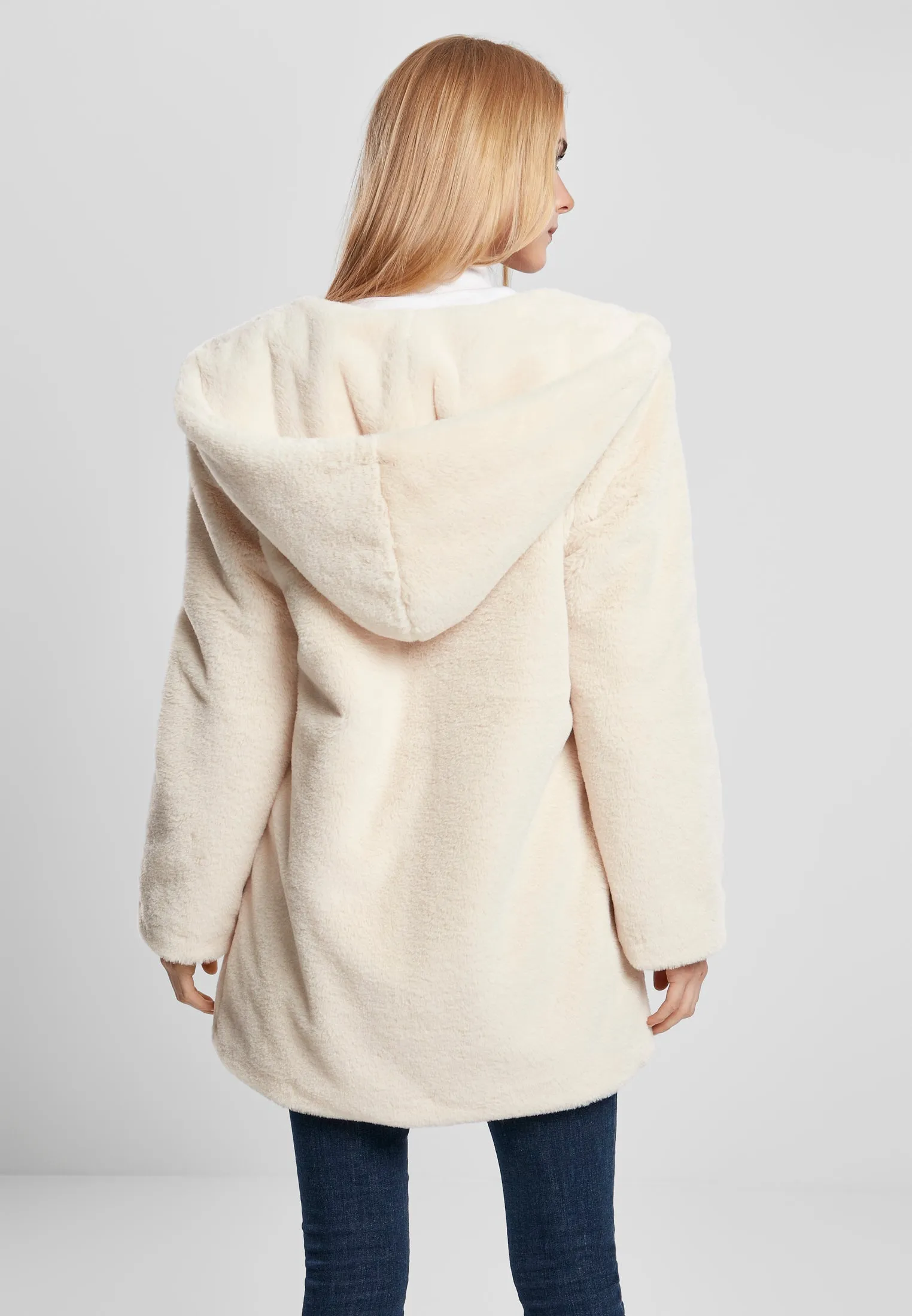 UC Hooded Teddy Coat