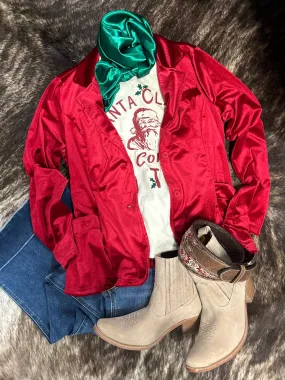 Velvet Blazer