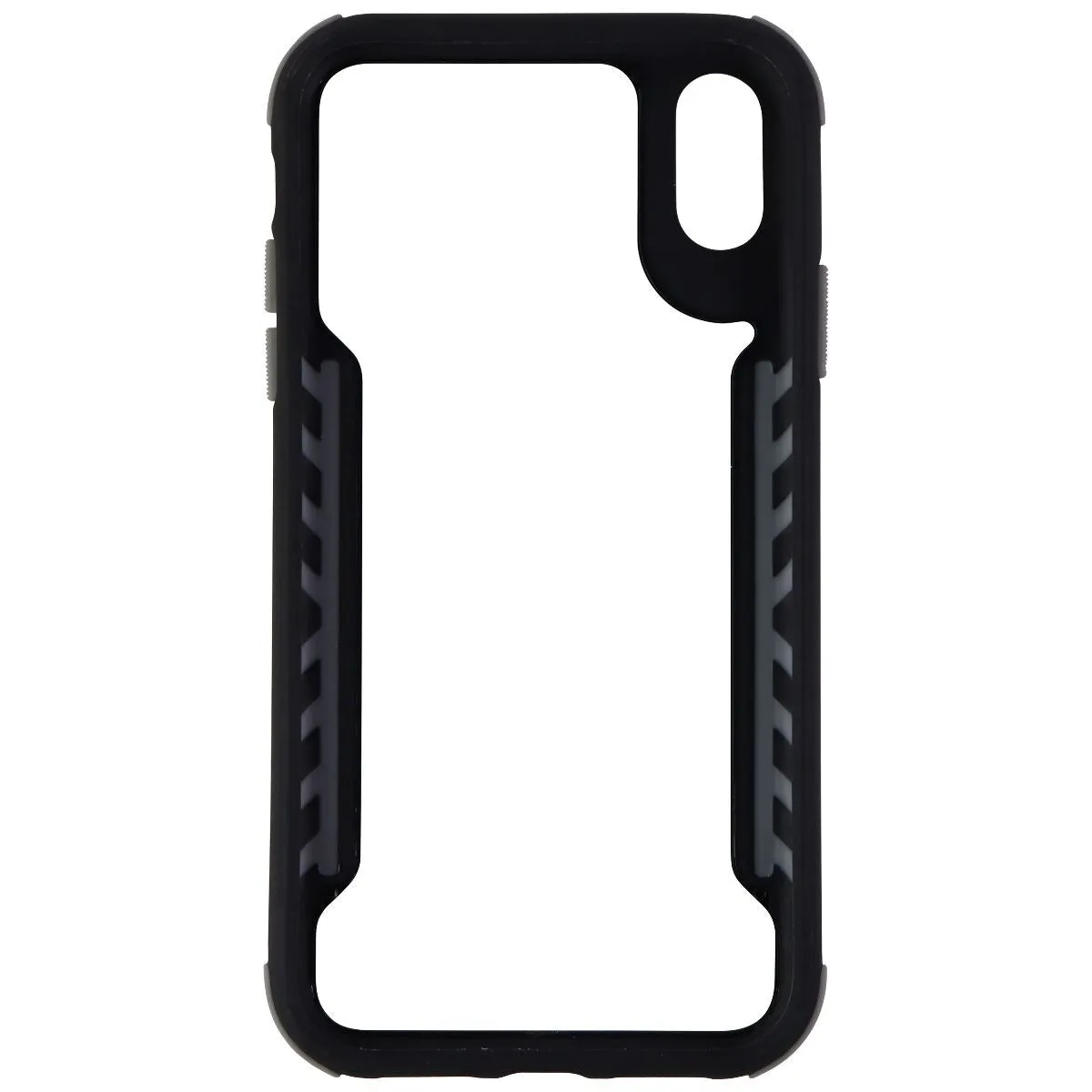 Verizon Slim Guard Series Case for Apple iPhone XR - Clear/Black/Gray