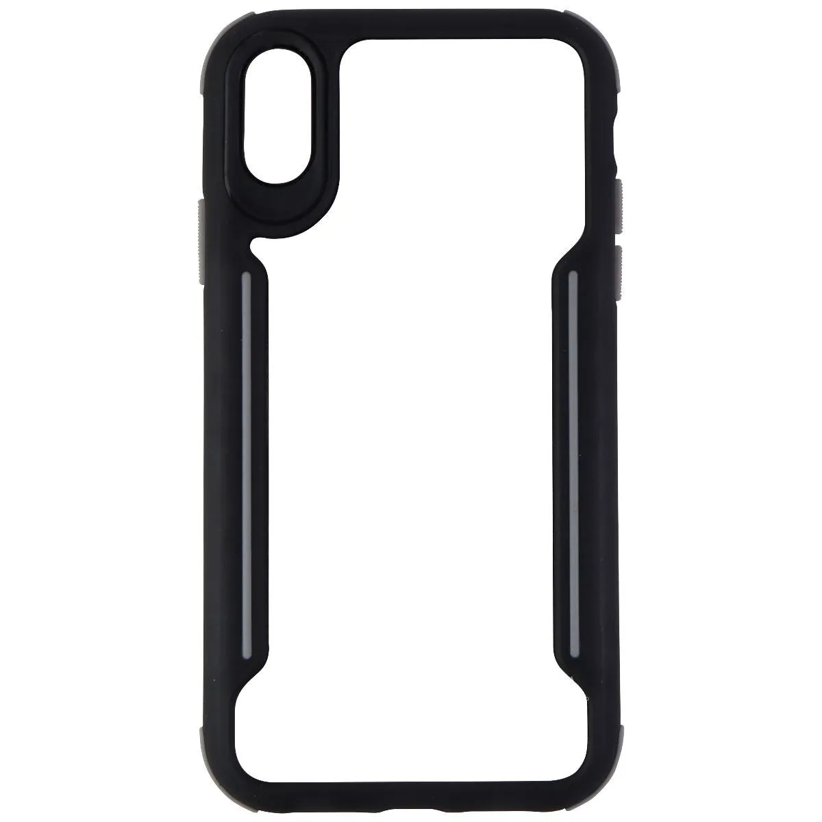 Verizon Slim Guard Series Case for Apple iPhone XR - Clear/Black/Gray