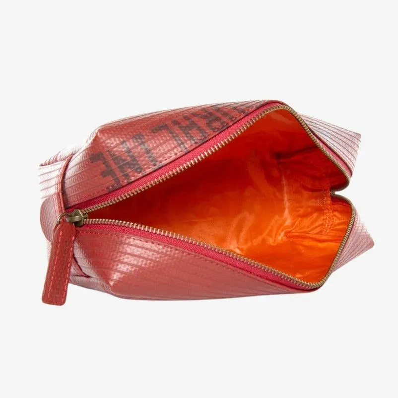 Washbag Medium - Black with Yellow Trim
