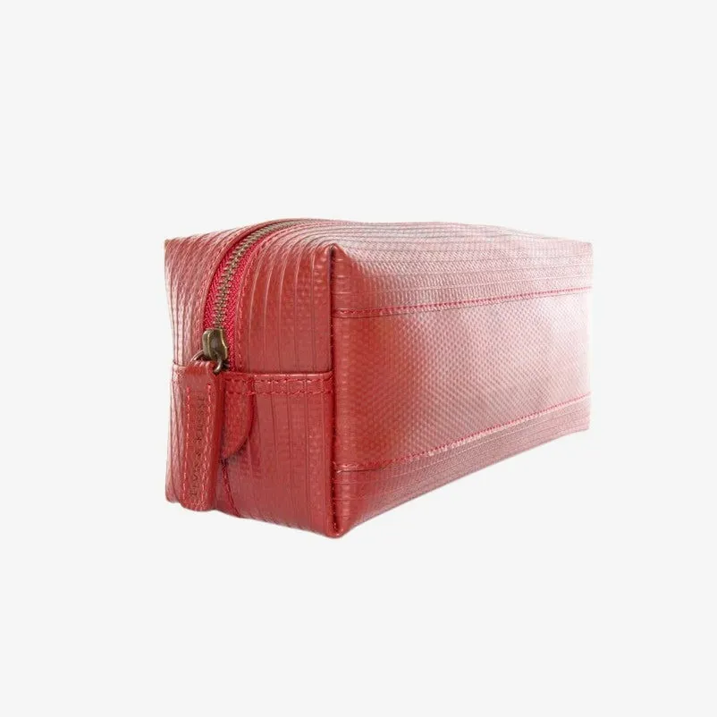 Washbag Medium - Black with Yellow Trim