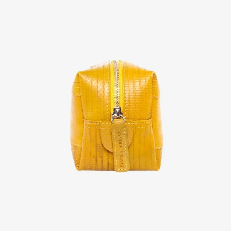 Washbag Medium - Black with Yellow Trim