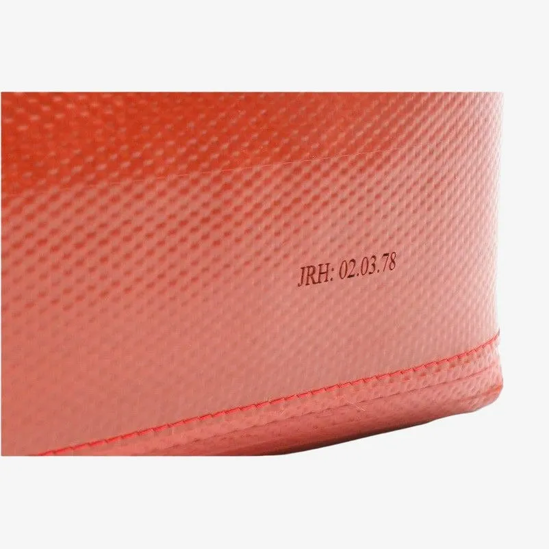 Washbag Medium - Black with Yellow Trim