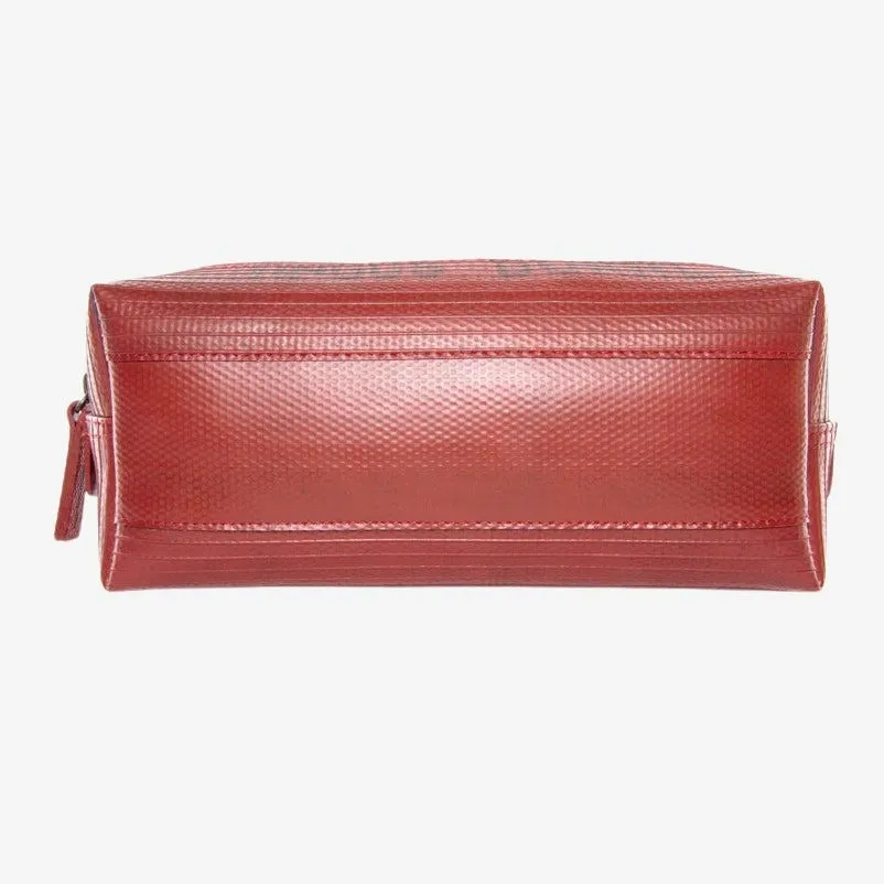 Washbag Medium - Black with Yellow Trim