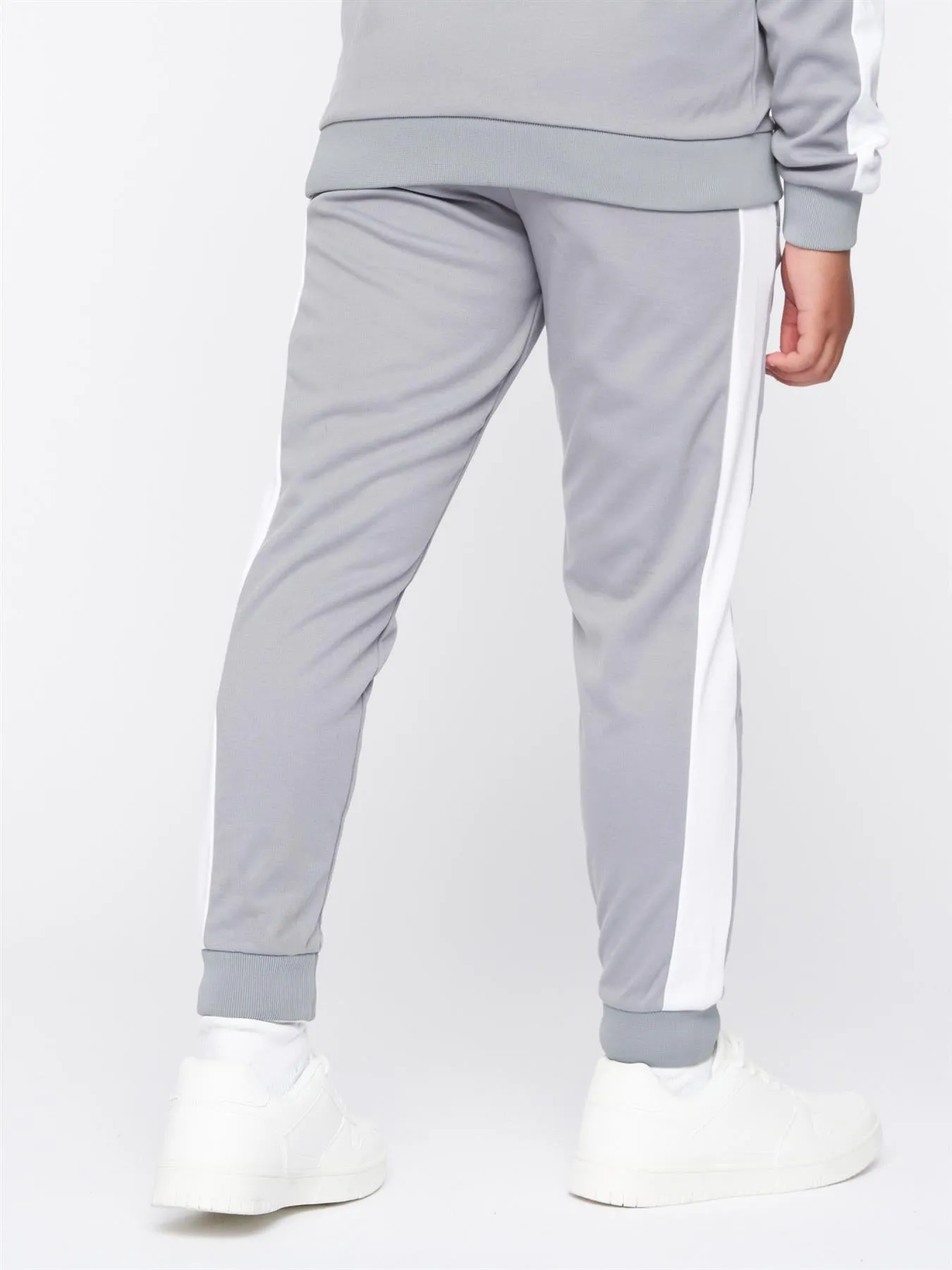 Waylo Track Pant Sharkskin / Optic White