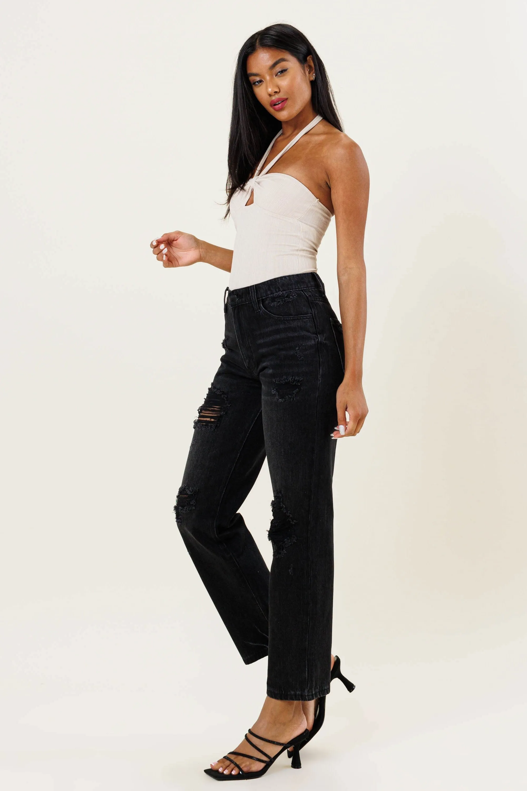 When The Sun Goes Down Straight Leg Jeans