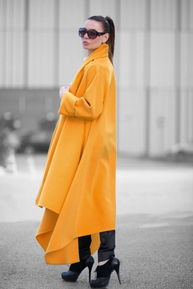 Winter Mustard Coat RENATA