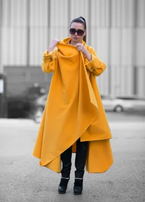 Winter Mustard Coat RENATA