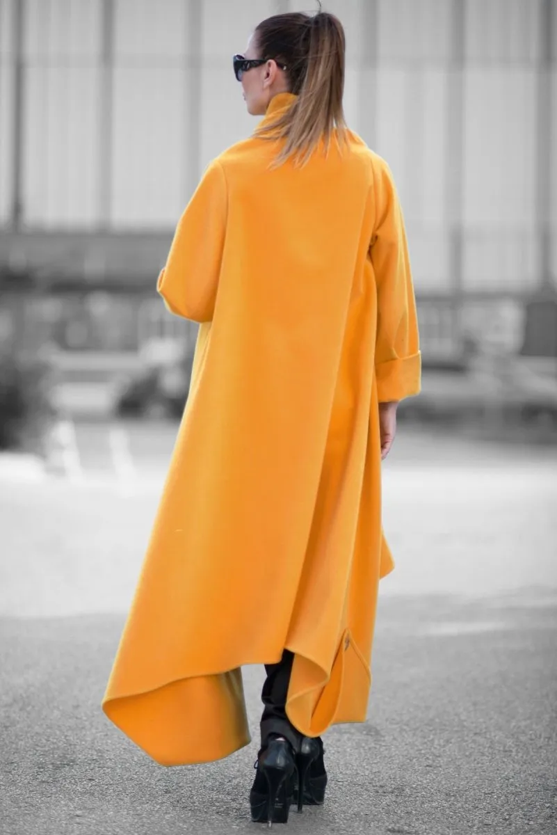 Winter Mustard Coat RENATA