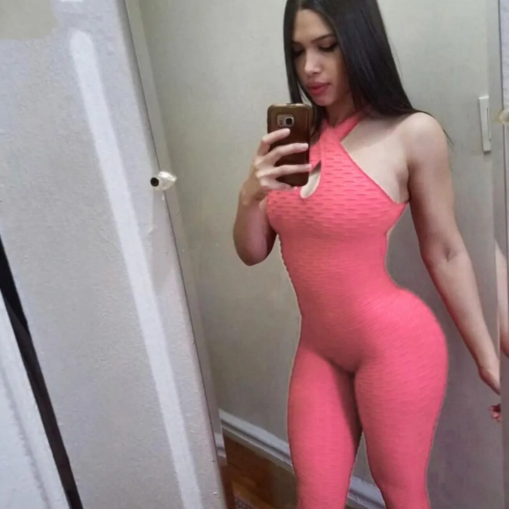 Women's Summer Sleeveless Cross Bandage Backless Sporting Bodysuit