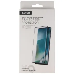Xqisit Film Screen Protector with Applicator for Samsung Galaxy S10 - Clear