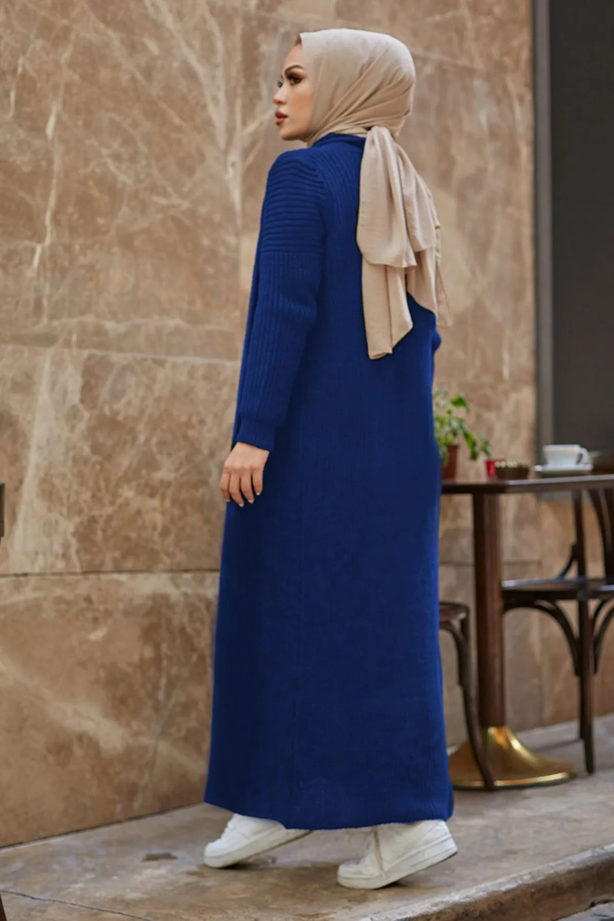 ZRF Women Knit Saks Cardigan Dress Suit - Draguignan